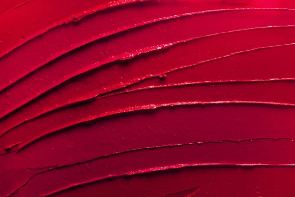 Κραγιόν Μουτζούρα Κύμα Κόκκινη Υφή Φόντο — Φωτογραφία Αρχείου