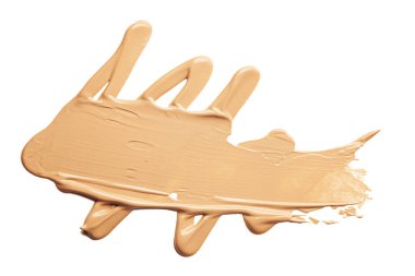 Temelde lekelenmiş beyaz izole arkaplan