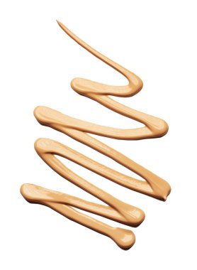 Temelde lekelenmiş beyaz izole arkaplan