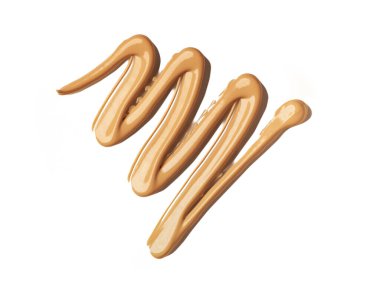 Temelde lekelenmiş beyaz izole arkaplan