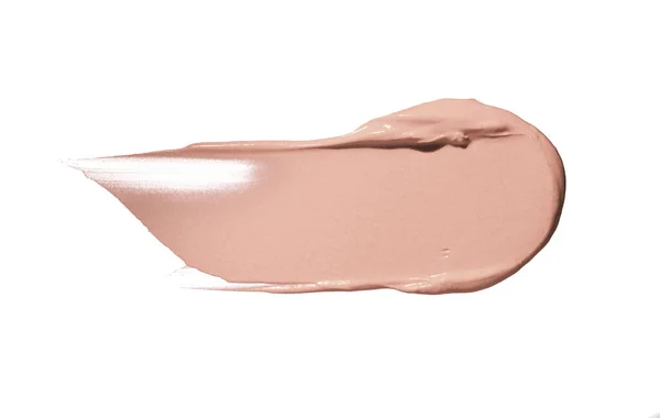 Pink Clay Mask Sample Isolated White Background — Stock Photo, Image