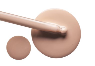 Sıvı makyaj temeli florür dokusunun boru damlaları