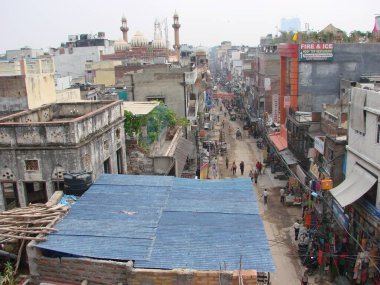 2009-08-27 Hindistan, 27 _ Jaipur - Delhi (Sony Cyber-shot Dsc-H5) Hindistan, Jaipur, turizm, seyahat, şehir, kasaba, mimari, anıt, bina, cadde, dağ