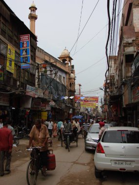 2009-08-27 Hindistan, 27 _ Jaipur - Delhi (Sony Cyber-shot Dsc-H5) Hindistan, Jaipur, turizm, seyahat, şehir, kasaba, mimari, anıt, bina, cadde, dağ