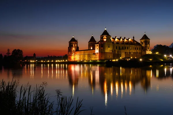 Castelo de Mir, Bielorrússia . — Fotografia de Stock