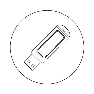 USB Flash sürücü simgesi
