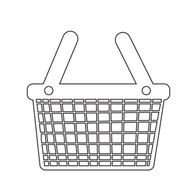 Alışveriş sepeti simgesi