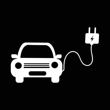 elektrikli araba simgesi 
