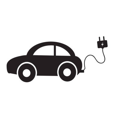 elektrikli araba simgesi 