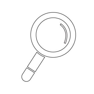 Büyüteç arama simgesi