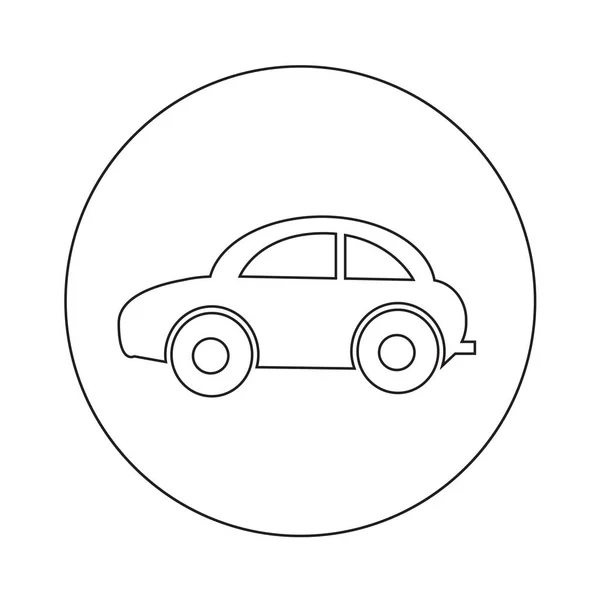 Web icono del coche — Archivo Imágenes Vectoriales