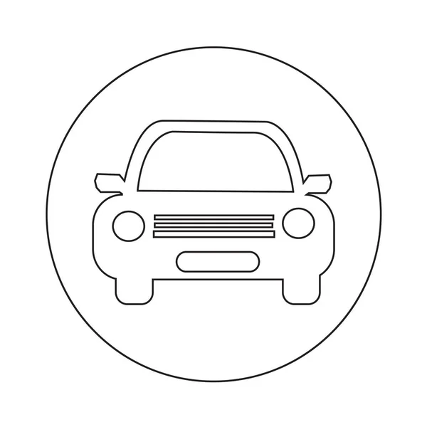 Web icono del coche — Archivo Imágenes Vectoriales