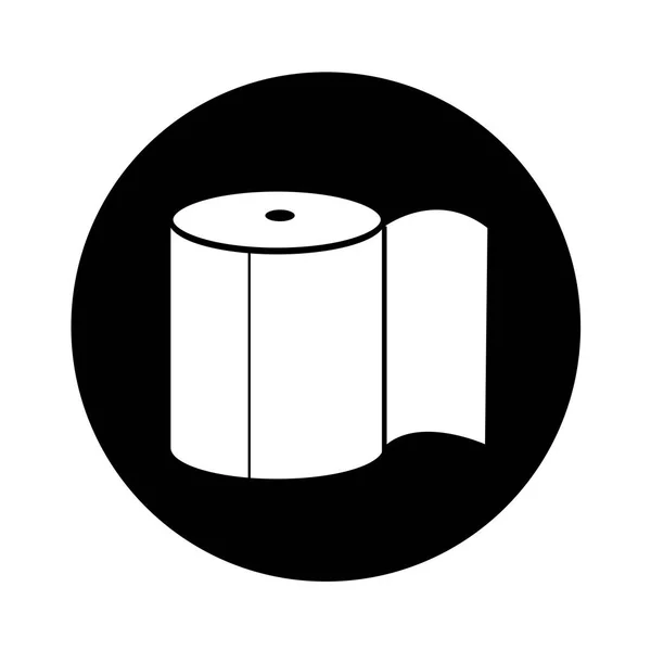 Ikona toaletního papíru — Stockový vektor