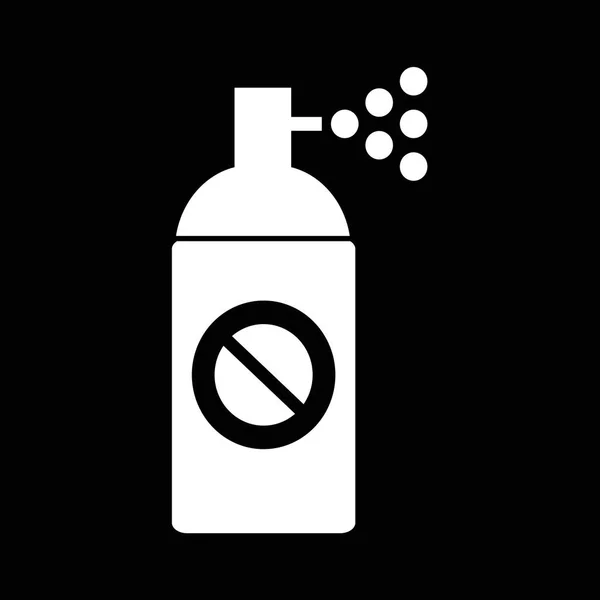 Symbol für Insektizid-Spray — Stockvektor