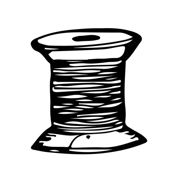 Spool of thread icon — Stock Vector