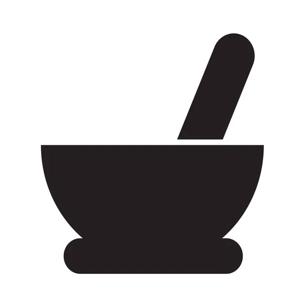 Mortar pestle icon — Stock Vector