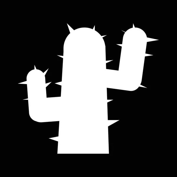 Icono de cactus seco — Archivo Imágenes Vectoriales