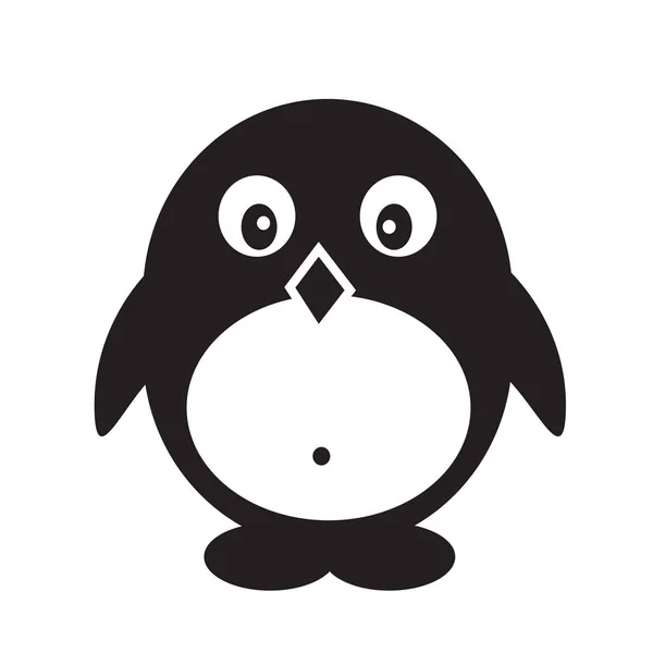 Icône mignonne Pinguin — Image vectorielle