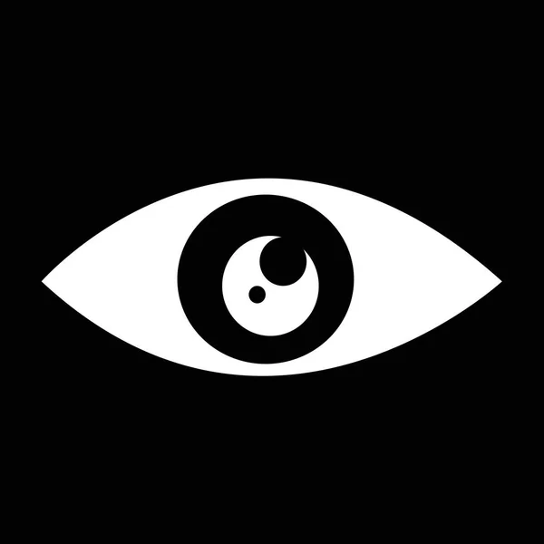 Icono del ojo humano — Vector de stock