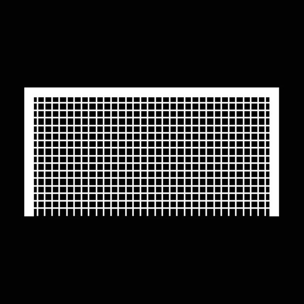 Піктограма футбольної мети — стоковий вектор