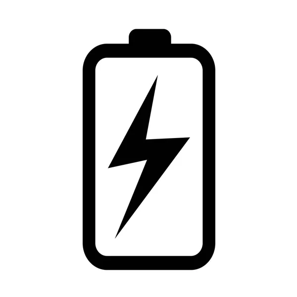 Charging battery icon — Stock Vector