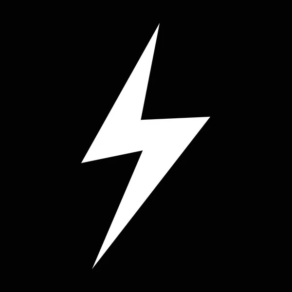 Lightning flat icon — Stock Vector © porjai 143451715