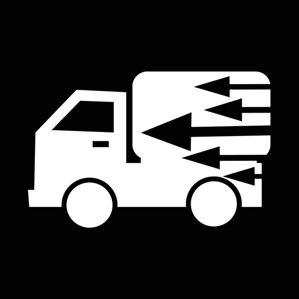 Fast delivery car icon — Stock Vector