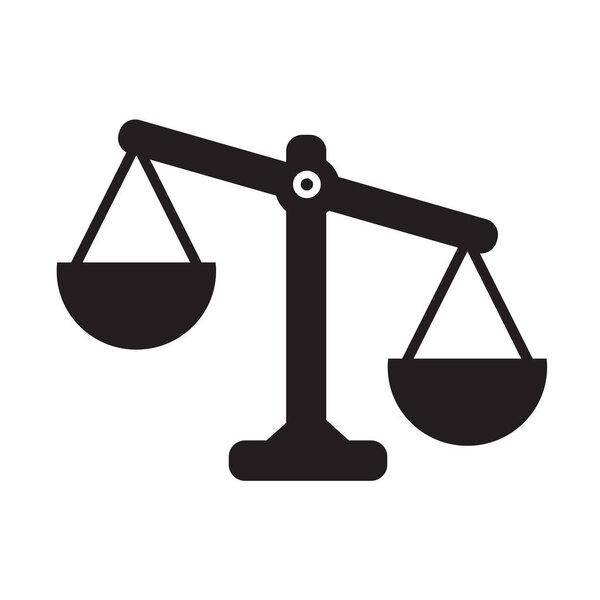 Scale flat style icon 