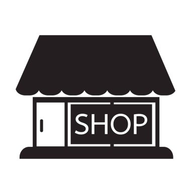 dükkan bina simgesini