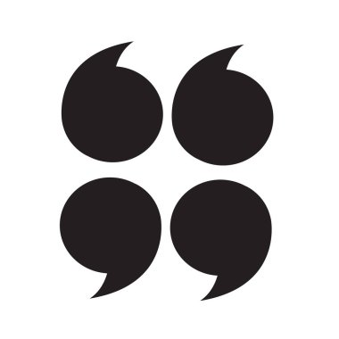 Tırnak işareti simgesi