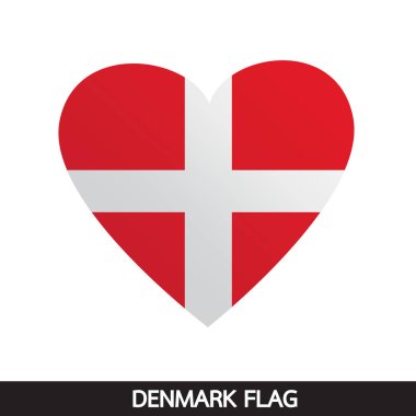 Denmark flag icon clipart