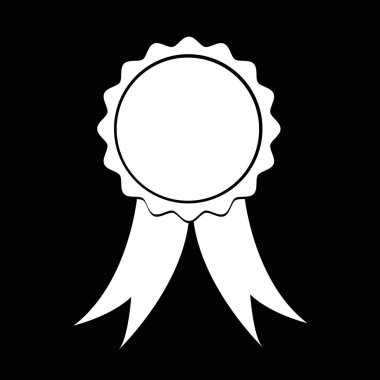 Ödülü düz stil ikonu