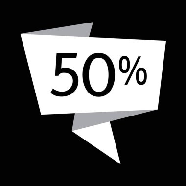 Düz stil ikonu indirim