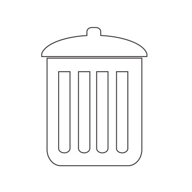 çöp kutusu simgesini