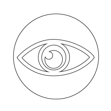 Göz Simgesi İllüstrasyonu
