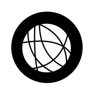 küresel sosyal ağ simgesini 