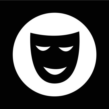 Tiyatro maskeleri simgesi 