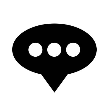 konuşma balonu simgesi 