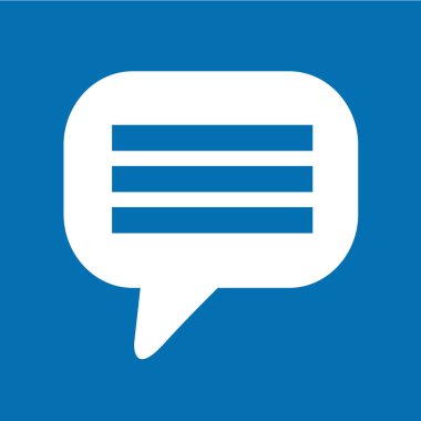 konuşma balonu simgesi 