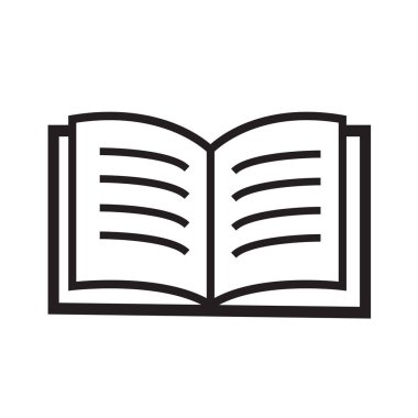 Kitap düz stil ikonu