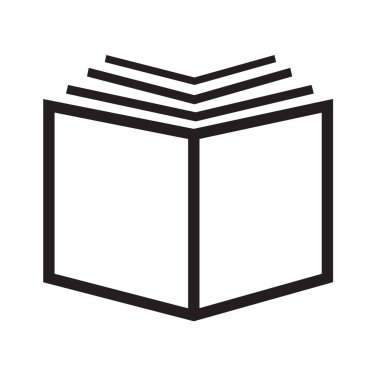 Kitap düz stil ikonu