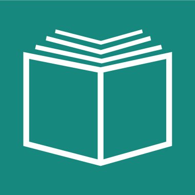 Kitap düz stil ikonu