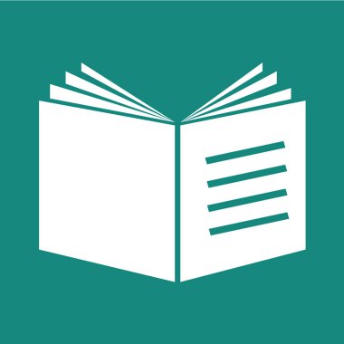 Kitap düz stil ikonu