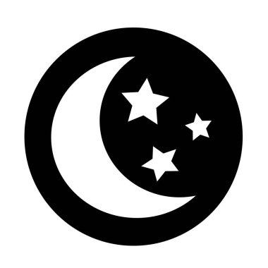 ay ve yıldız simgesi tasarım