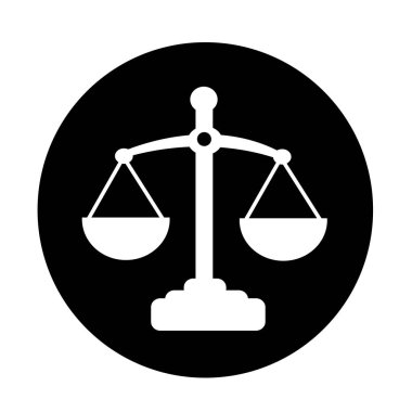 Adalet simgesi tasarım ölçekleri