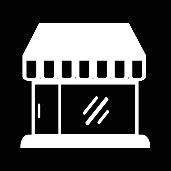 Icône de bâtiment de magasin — Image vectorielle