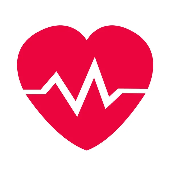 Cardiofrequenzimetro icona — Vettoriale Stock
