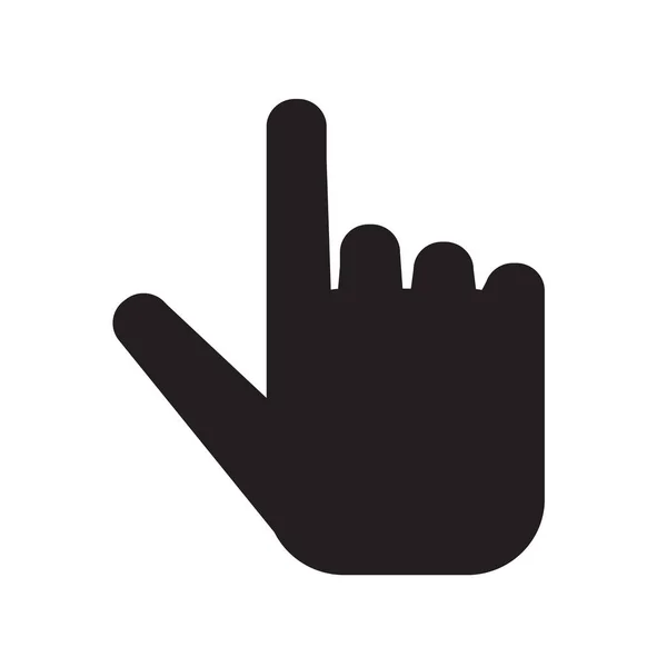 Icône geste main — Image vectorielle