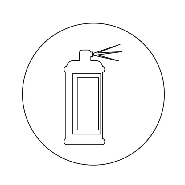 Illustrazione icona Spray — Vettoriale Stock
