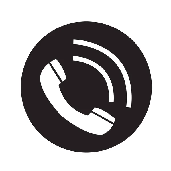 Telefon ikona ilustracja — Wektor stockowy